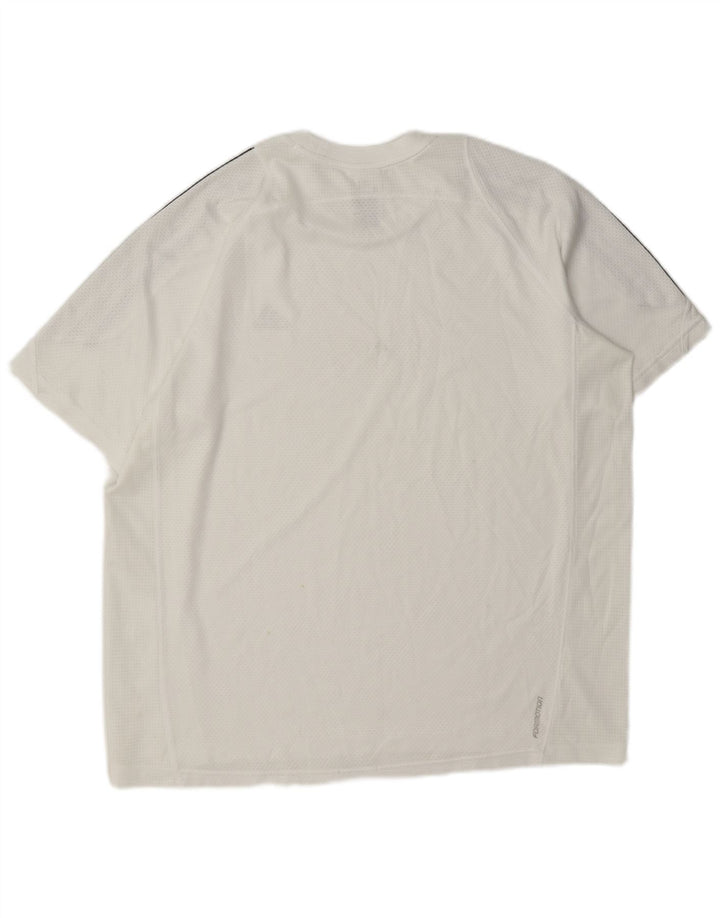 Adidas Hommes Climacool T-Shirt Haut Grand Blanc Polyester