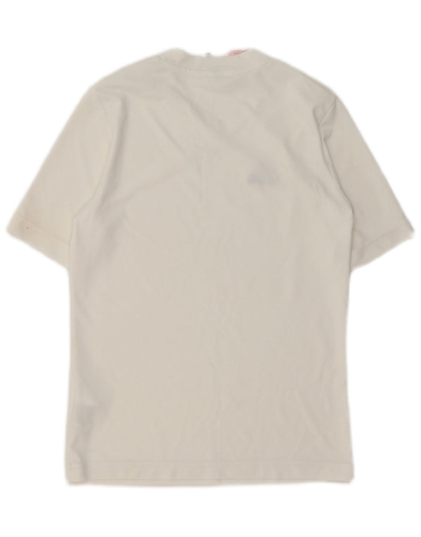 Adidas Garçons Aeroready T-Shirt Top 11-12 ans Blanc Polyester