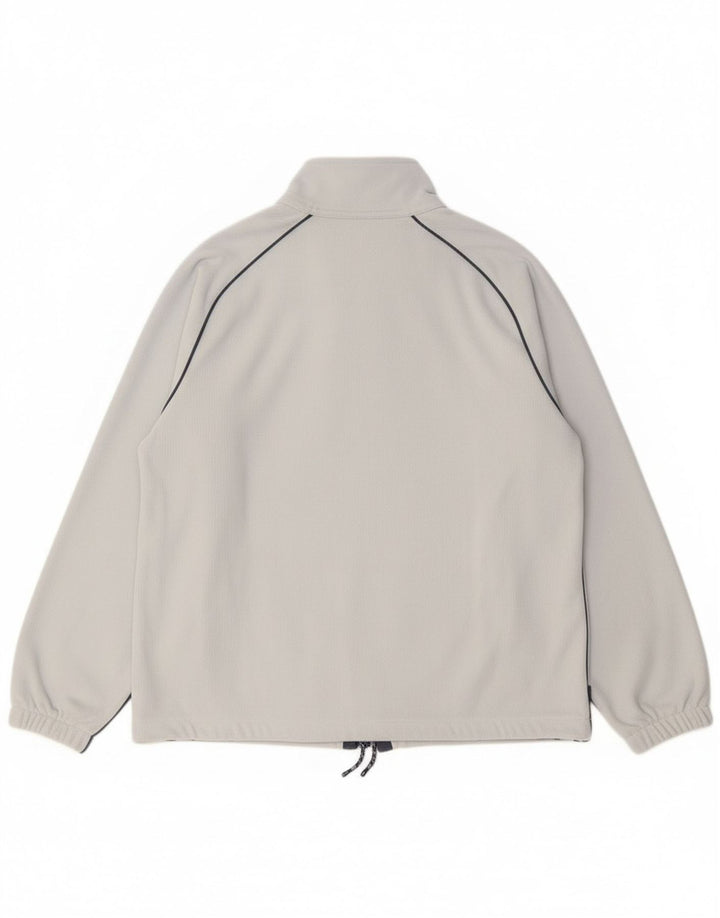 Diadora Veste de survêtement pour femme UK 14 Large Bleu Colorblock Polyester