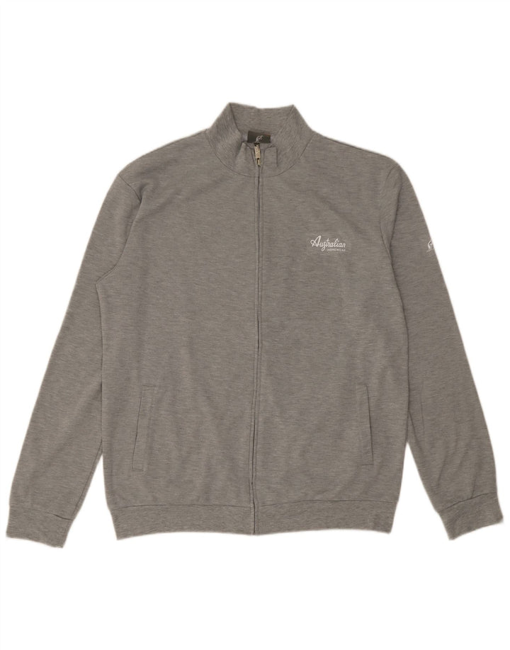AUSTRALIAN L'ALPINA Veste de Survêtement Homme 2XL Gris Chiné