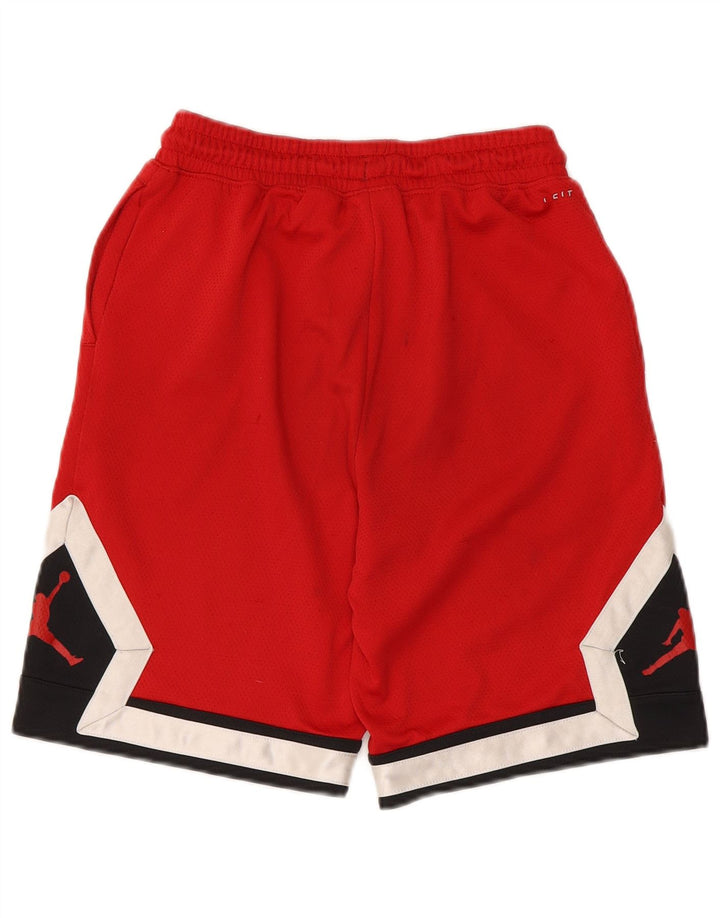 Jordan Short de sport garçon 12-13 ans Rouge Colorblock Polyester