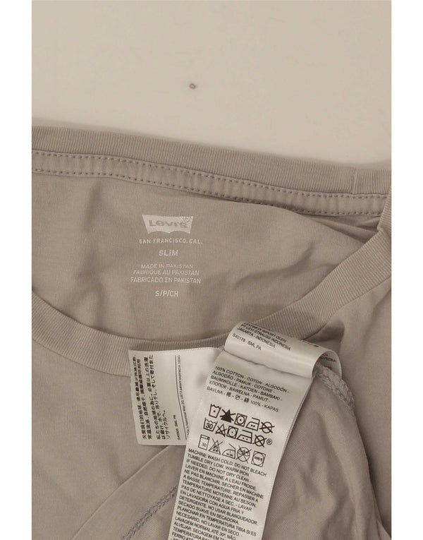 Levi's T-Shirt Slim Fit Homme Petit Gris Coton