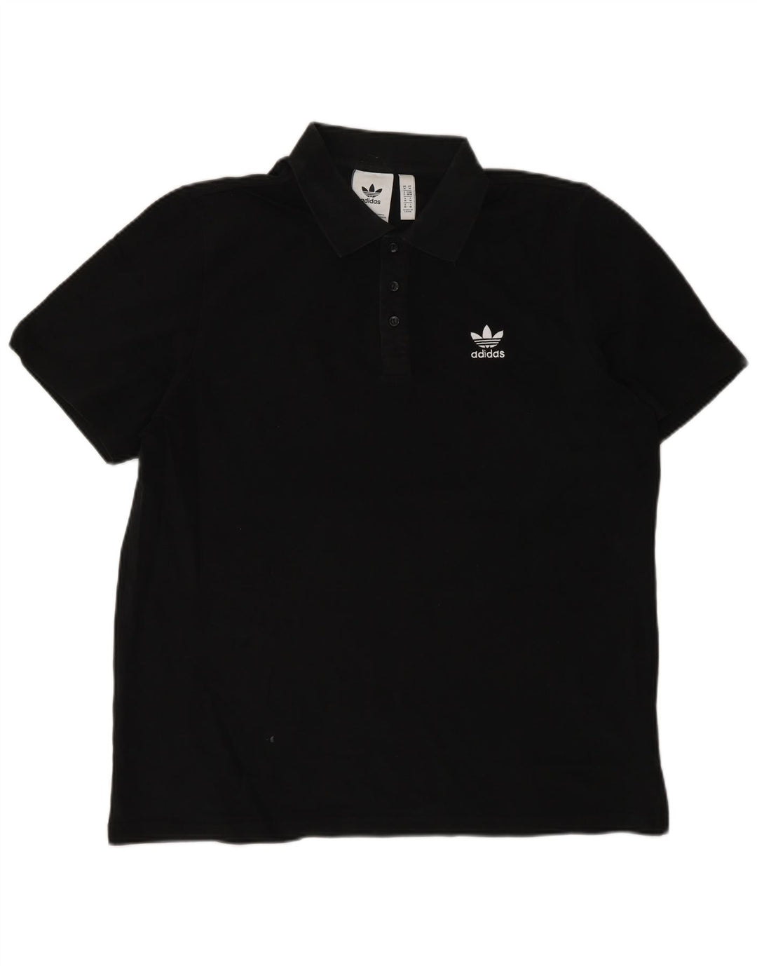 Adidas Polo Homme Coton Noir Moyen