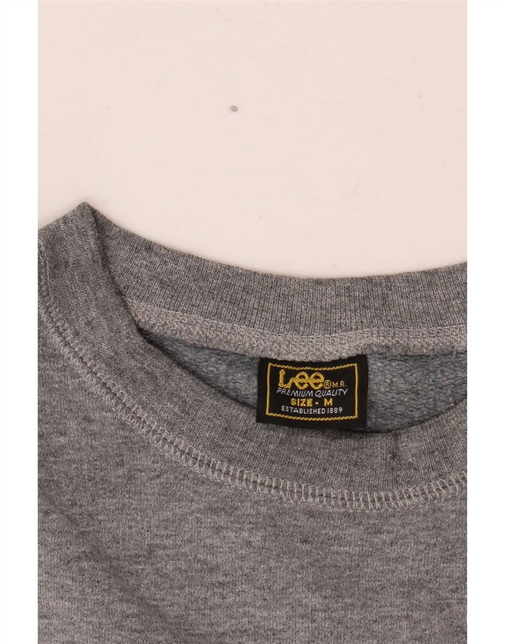 Lee Sweat-Shirt Brooklyn Graphic Homme Gris Moyen