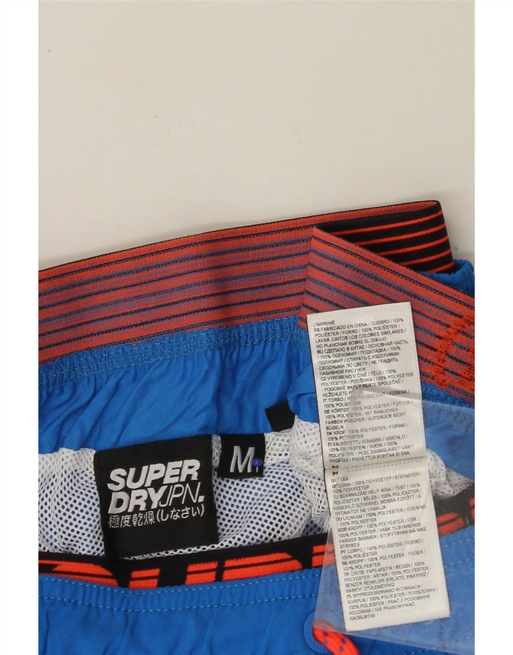 SUPERDRY Short de Bain Graphique Homme Bleu Moyen Polyester