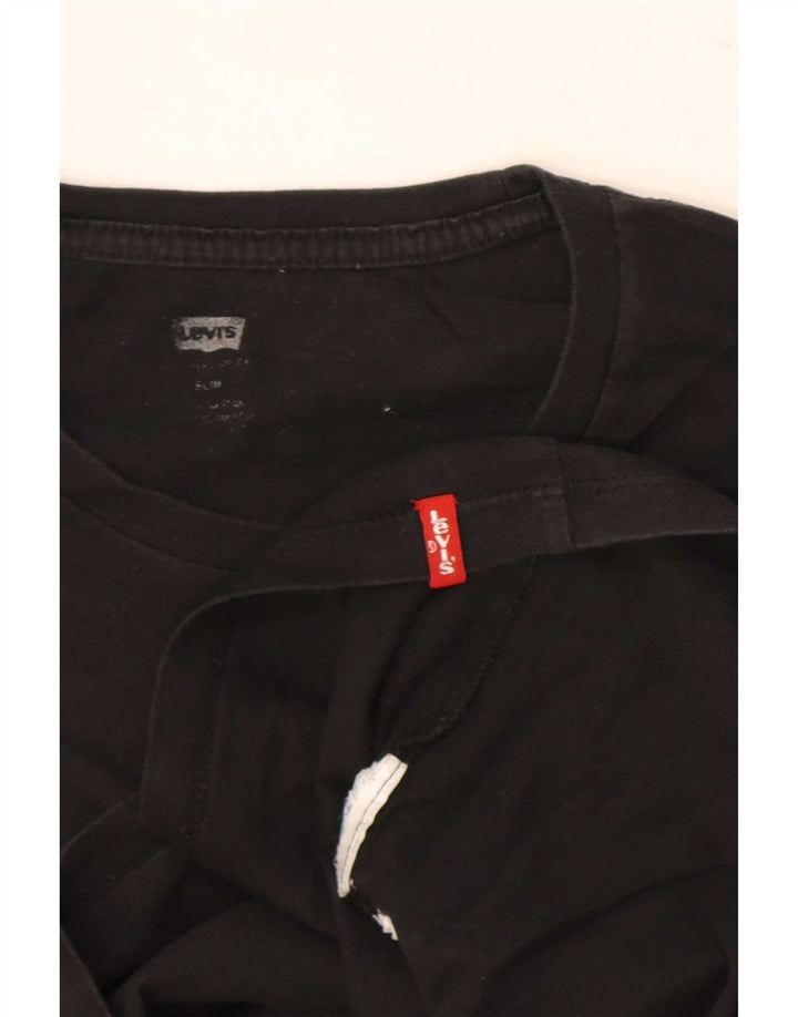 Levi's T-Shirt Homme Noir Petit