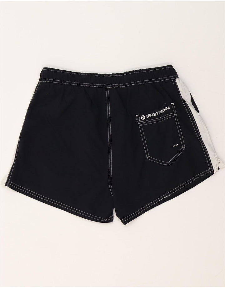 SERGIO TACCHINI Short de Bain Homme Grand Noir Colorblock Polyester