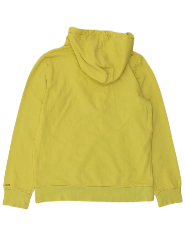 Puma Pull à capuche pour femme UK 16 Large Jaune Coton