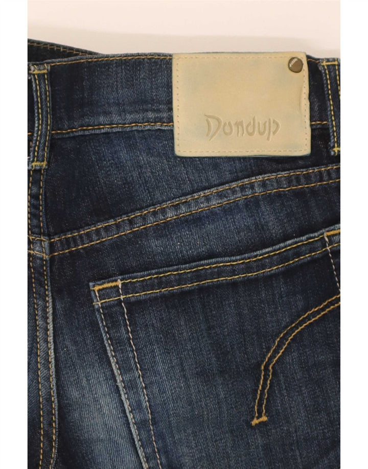 Dondup Short en jean taille basse W30 bleu marine moyen pour femme