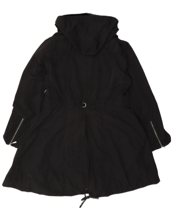 FUCHS & SCHMITT Parka à capuche pour femme UK 12 Medium Noir