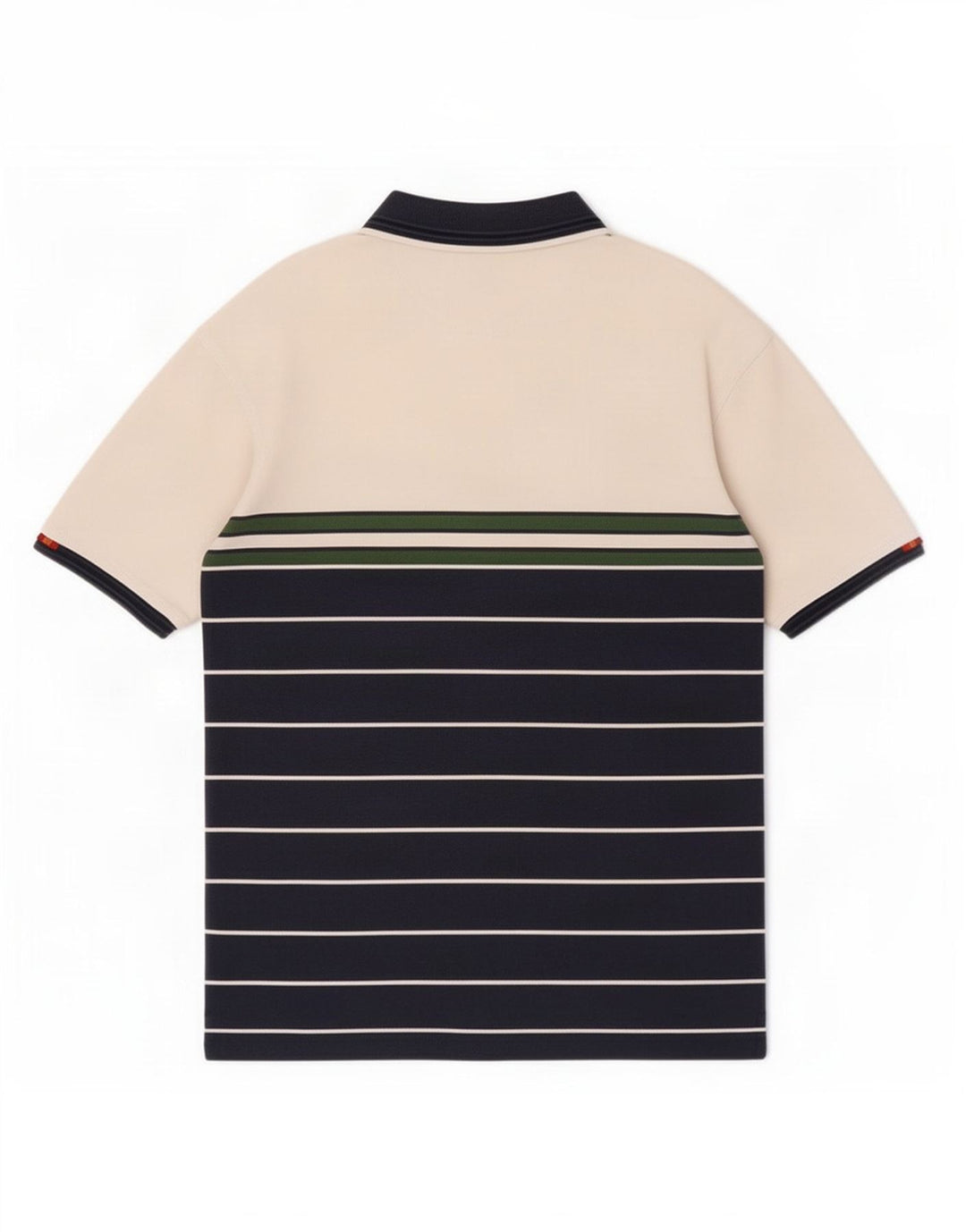 Ellesse Polo Homme Bleu Marine Moyen Rayé Coton