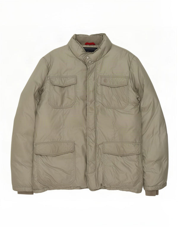 Conte of Florence Veste matelassée pour homme UK 42 XL Vert Polyester