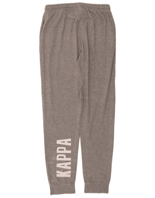 Kappa Pantalon de Survêtement Graphique Homme Joggers 2XL Gris Moucheté Coton
