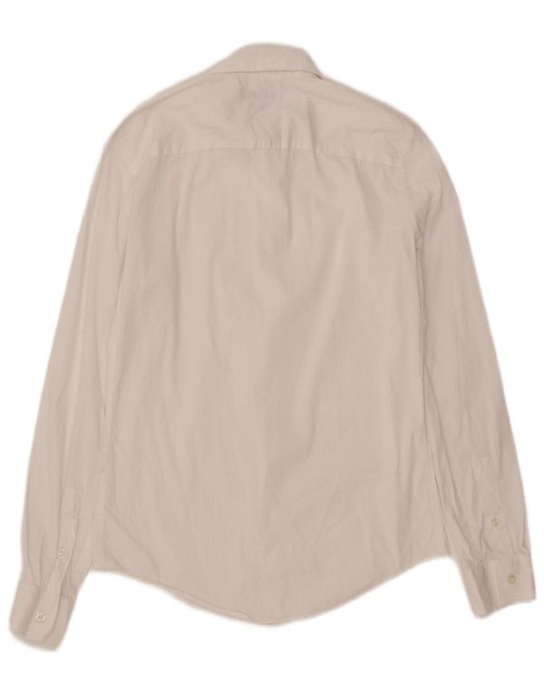 ZARA Chemise Slim Fit Petit Blanc Homme