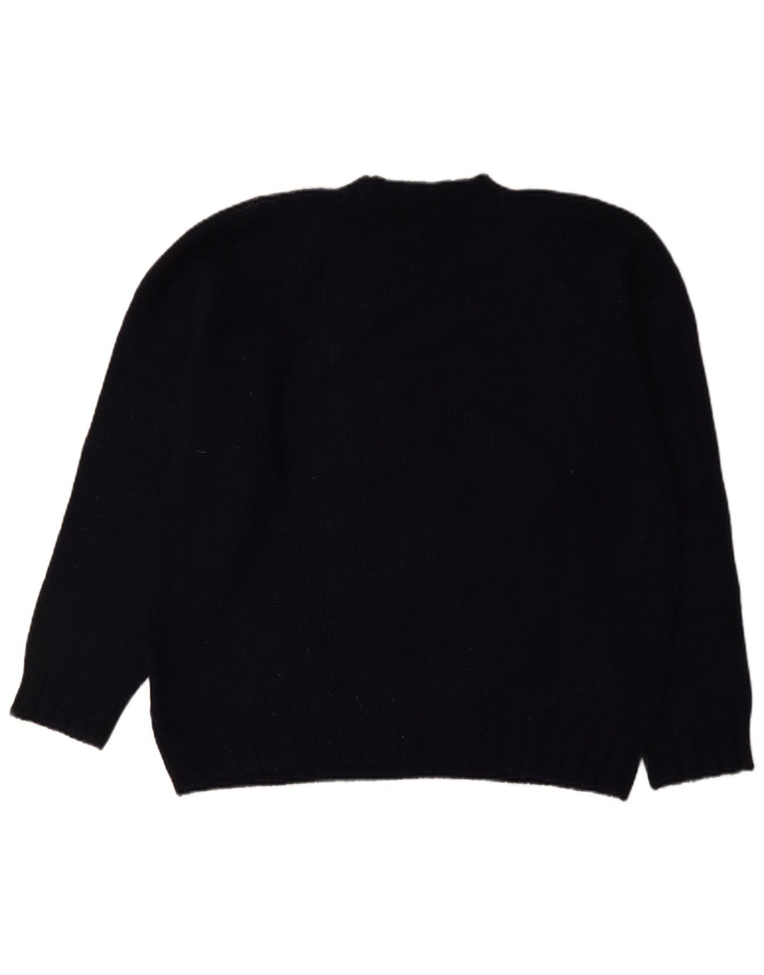 Elvstrom Pull col roulé pour homme XL en laine bleu marine