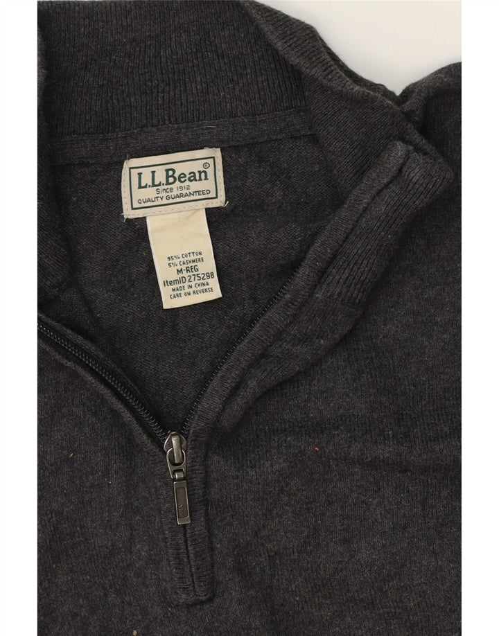 L.L.Bean Pull coupe classique à col zippé pour homme Gris moyen classique