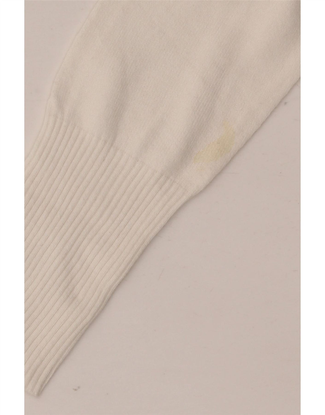 Zara Cardigan long pour femme en coton blanc moyen UK 12