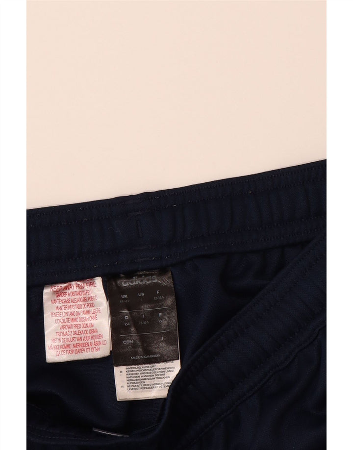 ADIDAS Pantalon de Survêtement Climalite Garçon 13-14 ans Bleu Marine Polyester