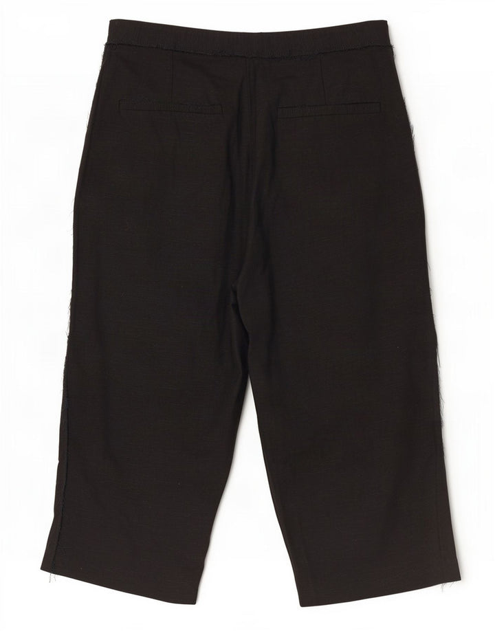 Bermuda Femme Zara Moyen W28 Lyocell Noir