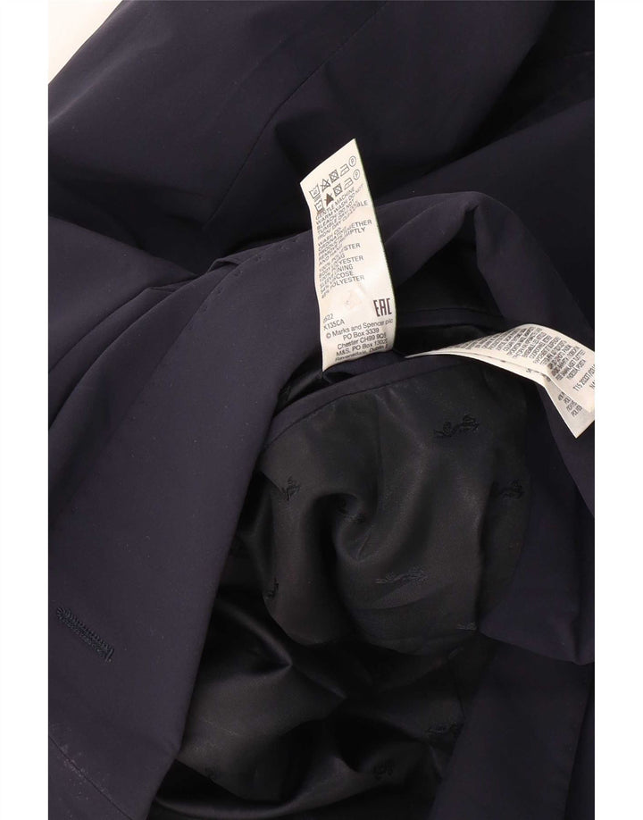 Marks & Spencer Veste blazer à 2 boutons pour homme UK 38 Bleu marine moyen
