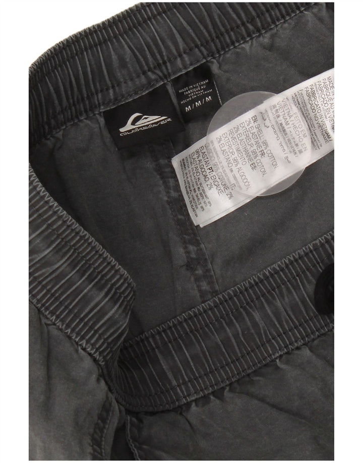 Quiksilver Short Homme Moyen W32 Gris Coton