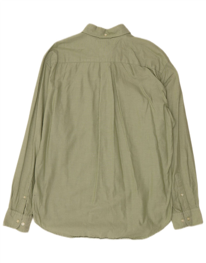 Tommy Hilfiger Chemise Homme Vert Moyen Coton