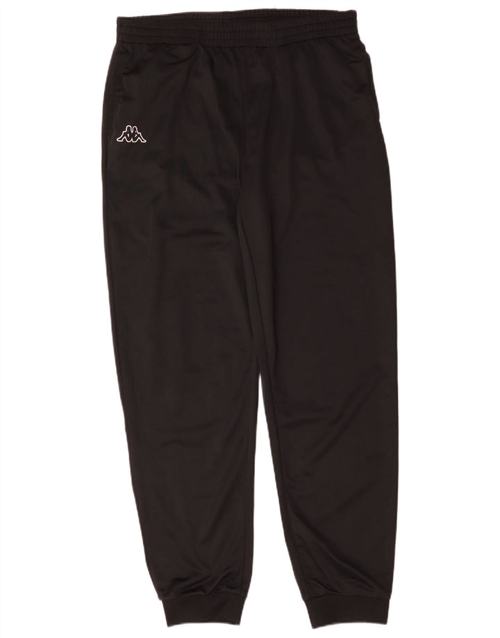 Kappa Pantalon de Survêtement Homme Joggers Large Noir Polyester