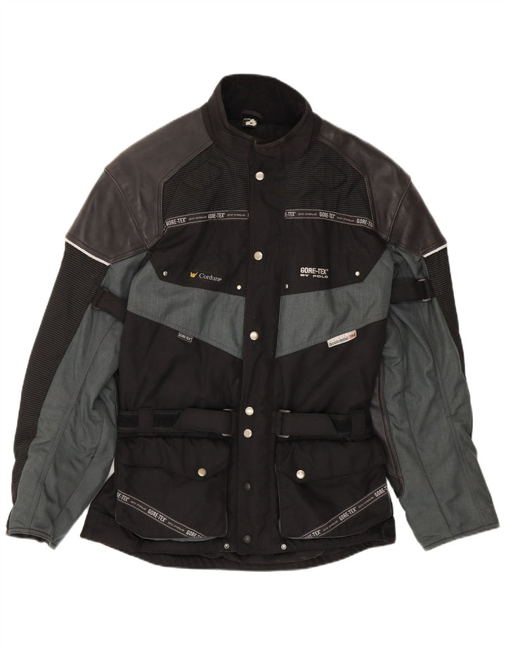 POLO Veste Gore-Tex Racer pour homme UK 38 Medium Noir Colorblock Nylon