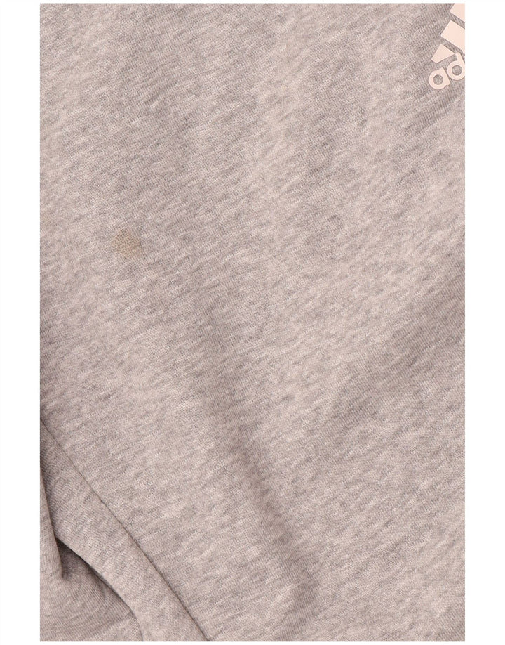 ADIDAS Pantalon de survêtement pour homme UK 12/14 Gris moyen Coton