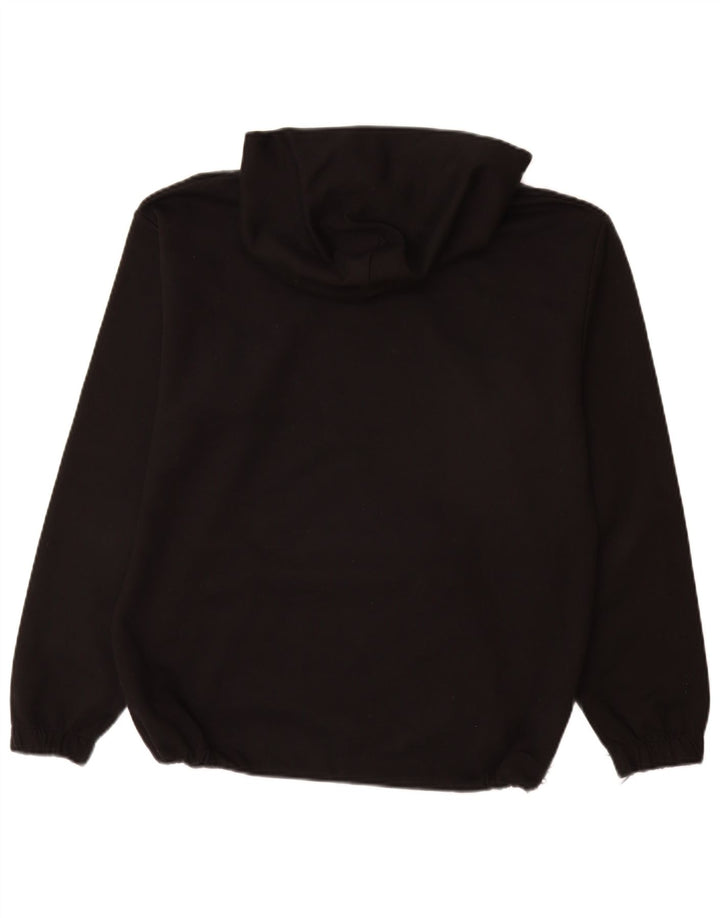 Zara Pull à capuche pour homme Petit coton noir