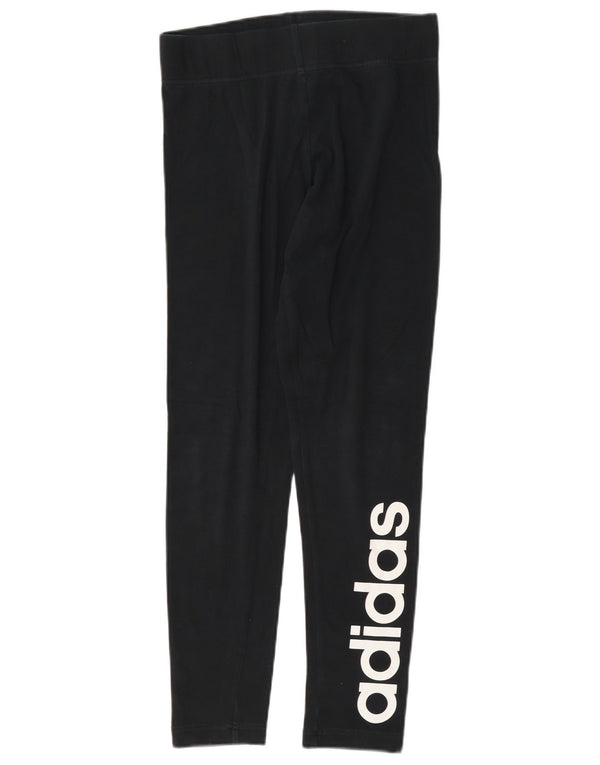 Adidas Leggings Graphic Slim Fit pour femme UK 8/10 Petit Noir