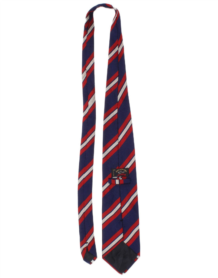 Paul & Shark Cravate Homme Taille Unique L57 Bleu Rayé Classique