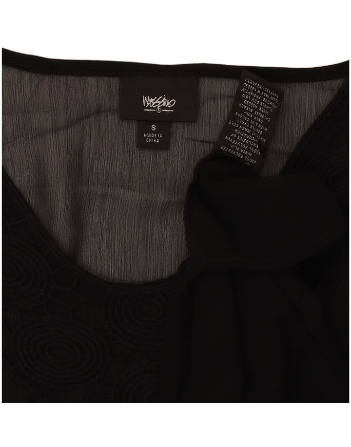 Mossimo Robe de Plage Femme UK 10 Petit Noir Polyester