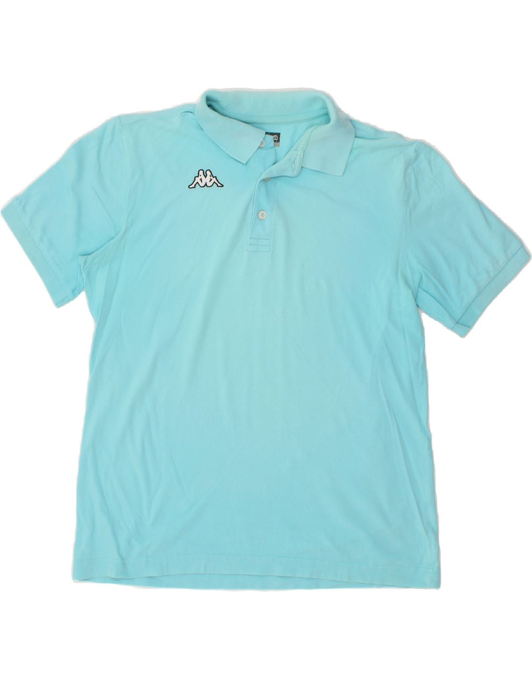 KAPPA Mens Polo Shirt Large Blue Vintage Kappa and Second-Hand Kappa from Messina Hembry 