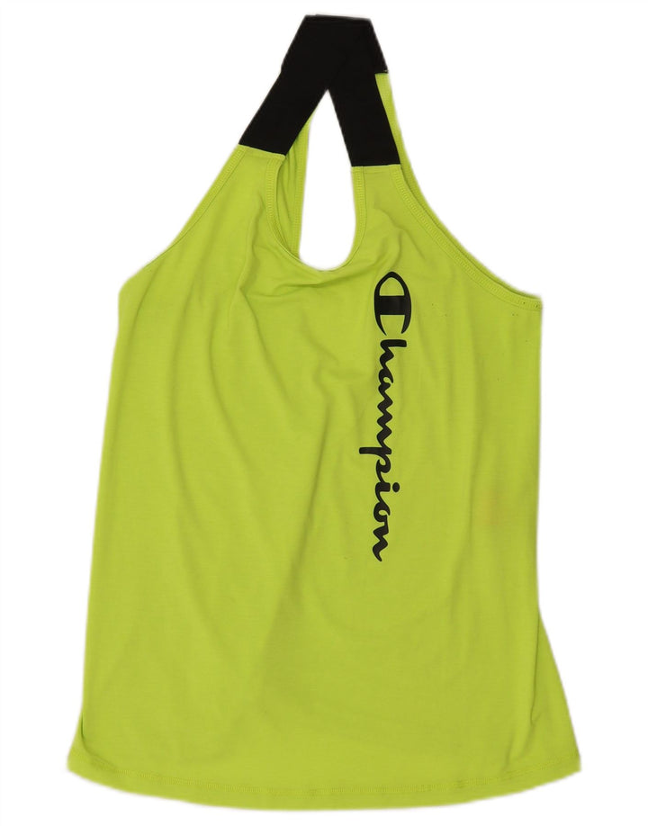 Champion Débardeur graphique pour femme UK 14 Large Vert