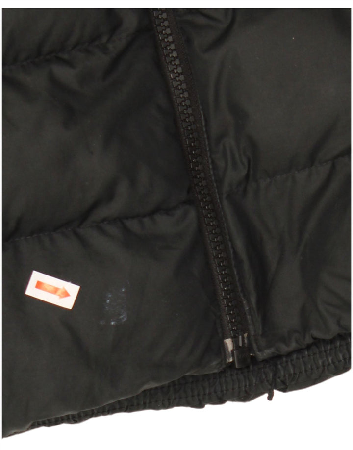 Nike Veste matelassée à capuche pour garçon 13-14 ans XL Noir Polyester