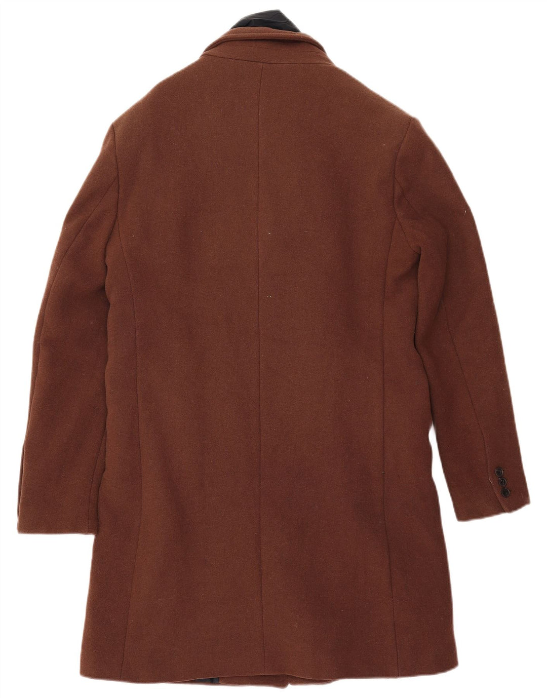 Superdry Manteau Homme UK 40 Large Marron Laine