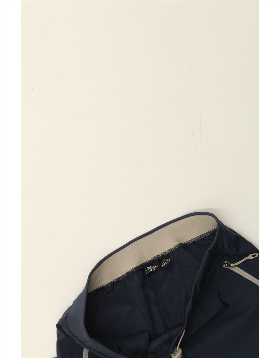 CRANE Mens Tracksuit Trousers Joggers Size 48/50 Medium Navy Blue Vintage Crane and Second-Hand Crane from Messina Hembry 