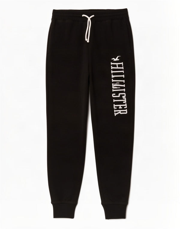Hollister Pantalon de survêtement graphique pour femme UK 8 Small Noir