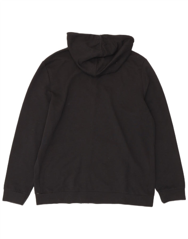 Lotto Pull à capuche zippé pour homme XL Noir