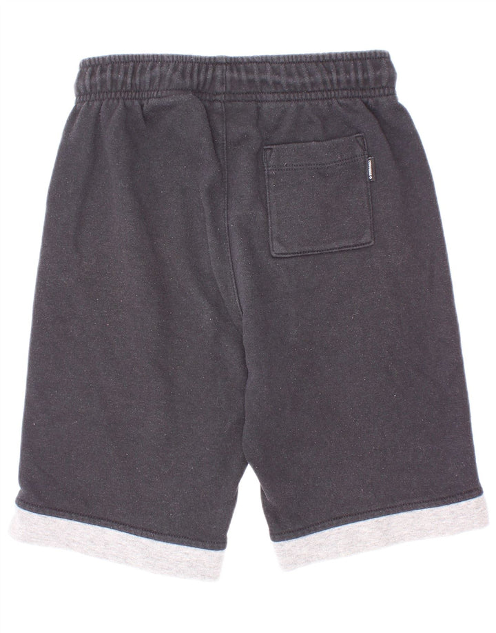 Converse Short de sport graphique pour garçon 8-9 ans Petit gris