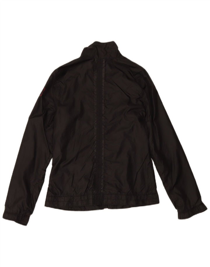 PUMA Veste Bomber Femme UK 8 Petit Noir Polyester