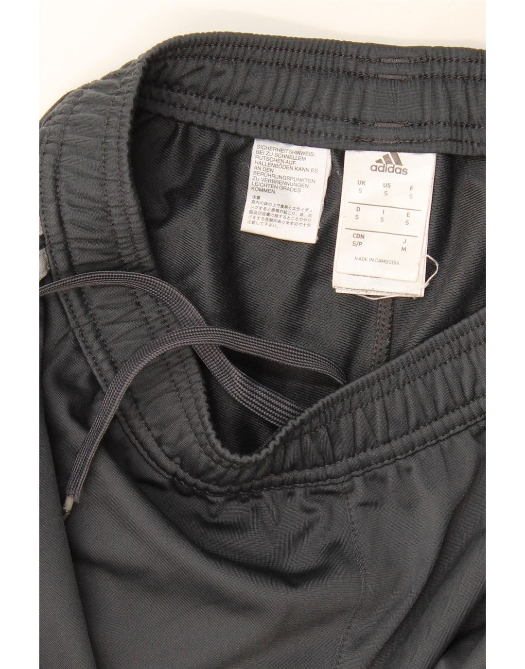 Adidas Pantalon de Survêtement Juventus Homme Petit Gris Polyester