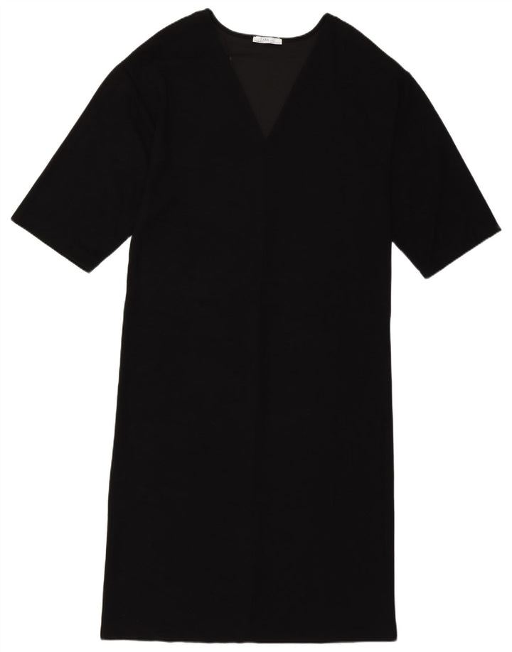Zara Robe basique régulière pour femme UK 10 Small Noir
