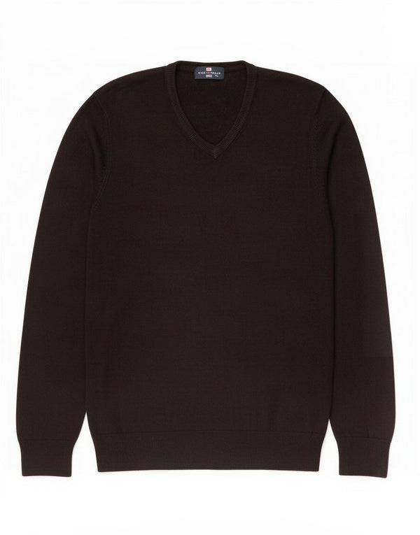 Marks & Spencer Pull Blue Harbor Col V Homme Noir Moyen