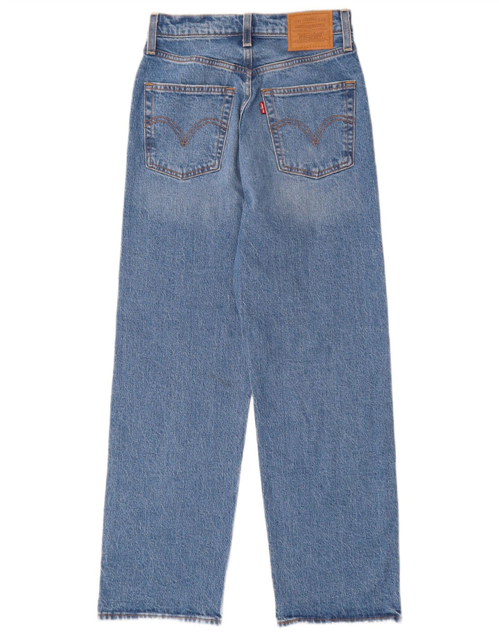 Levi's Jean Droit Ribcage Femme W25 L27 Bleu Coton
