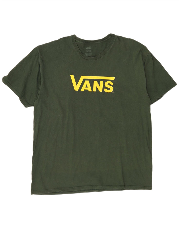 Vans T-shirt graphique pour homme 2XL Vert