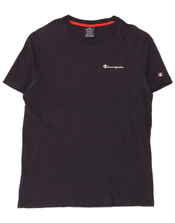 Champion T-Shirt Homme Bleu Marine Moyen Coton