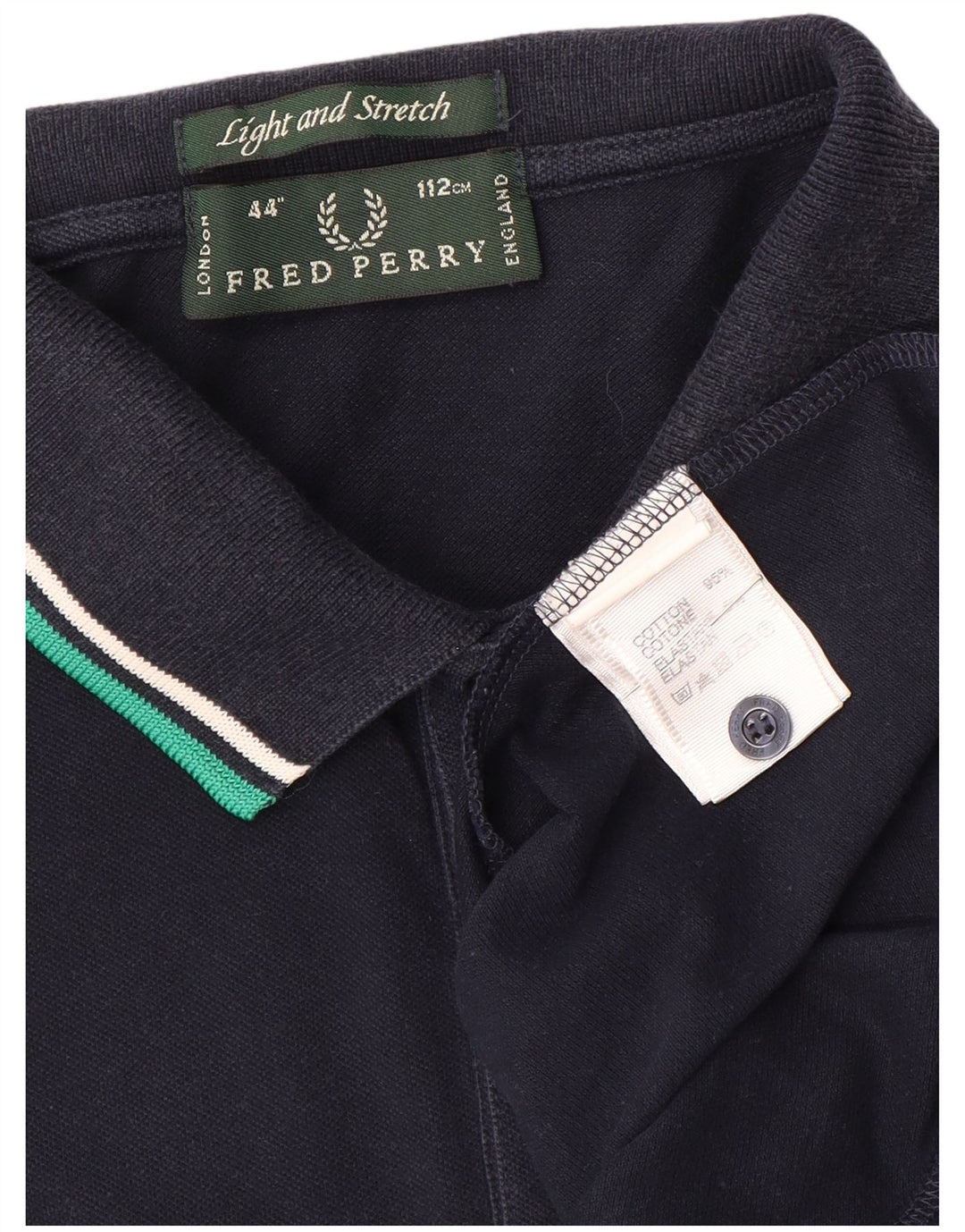 Fred Perry Polo Homme Bleu Marine Moyen Coton