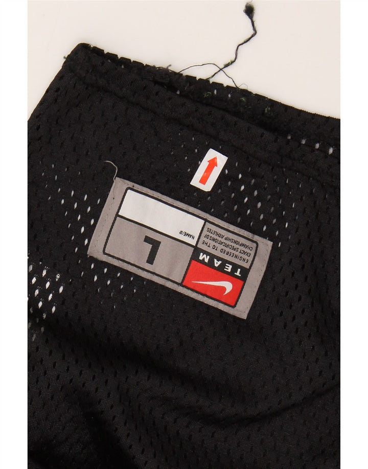 NIKE T-Shirt Homme Haut Large Noir Nylon